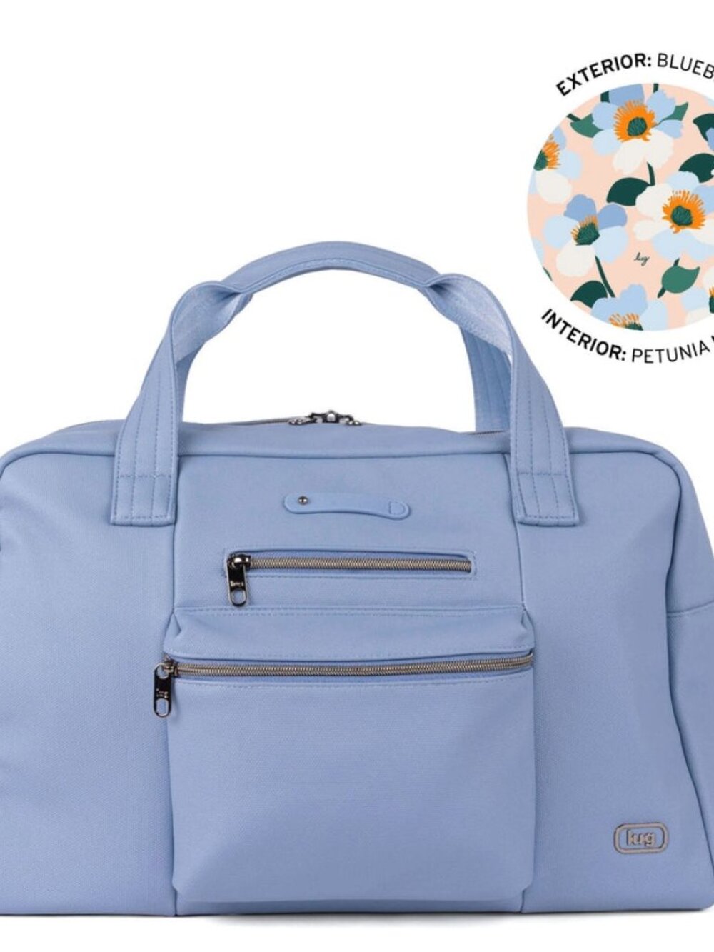 LUG - Charger Matte Luxe VL Overnight Bag in Bluebell ** 2026 Version **
